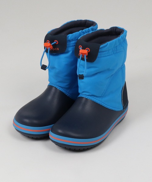 crocs（クロックス）の「【crocs クロックス】キッズ スノーシューズ　/ ウィンターシューズ スノー ウィンタースポーツ（レインシューズ・キッズ・ピンク/ブルー/パープル/グレー/ミント/ネイビー・16.5cm/17.5cm/18.5cm/19.5cm/20/21/15.5cm/20cm/21cm）」の15枚目の写真