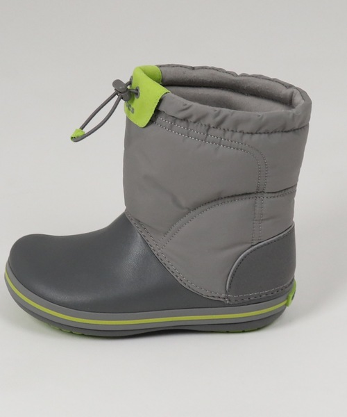 crocs（クロックス）の「【crocs クロックス】キッズ スノーシューズ　/ ウィンターシューズ スノー ウィンタースポーツ（レインシューズ・キッズ・ピンク/ブルー/パープル/グレー/ミント/ネイビー・16.5cm/17.5cm/18.5cm/19.5cm/20/21/15.5cm/20cm/21cm）」の11枚目の写真