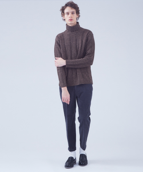 ABAHOUSE（アバハウス）の「ストレッチ コーデュロイ パンツ（その他パンツ・メンズ・チャコールグレー/モカ/ワイン・44/46/48/50）」の6枚目の写真