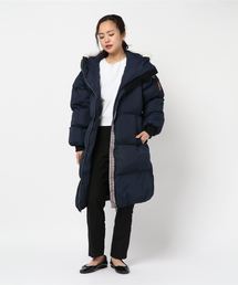 ROXY�i���L�V�[�j�́uCOCOON LONG PADDING/���L�V�[ �����O �R�[�g �i�C���� �A�E�^�[ �W���P�b�g �r�b�O�V���G�b�g �I�[�o�[�T�C�Y�i�i�C�����W���P�b�g�j�v