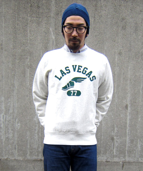 Denime（ドゥニーム）の「REVERSE W PT CN（スウェット・メンズ・ブラック/杢グレー/オートミール/ネイビー・MEDIUM/LARGE）」の3枚目の写真