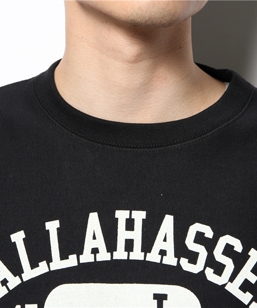 Denime（ドゥニーム）の「REVERSE W PT CN（スウェット・メンズ・ブラック/杢グレー/オートミール/ネイビー・MEDIUM/LARGE）」の8枚目の写真