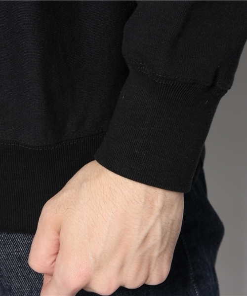 Denime（ドゥニーム）の「REVERSE W PT CN（スウェット・メンズ・ブラック/杢グレー/オートミール/ネイビー・MEDIUM/LARGE）」の9枚目の写真