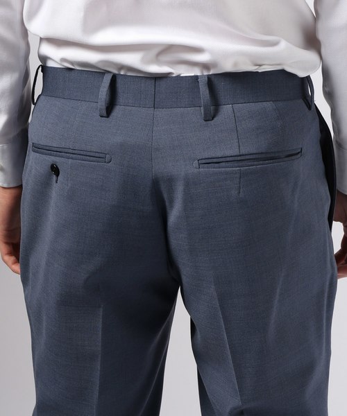 EDIFICE（エディフィス）の「トロピカル ストレッチ ノープリーツ パンツ（その他パンツ・メンズ・ブルー・46/44/48）」の8枚目の写真