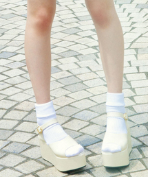 WEGO | WEGO/フェイクレザー厚底サンダル(サンダル)