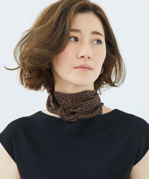 セール レオパードモチーフマルチスカーフ バンダナ スカーフ Rope Picnic ロペピクニック のファッション通販 Zozotown