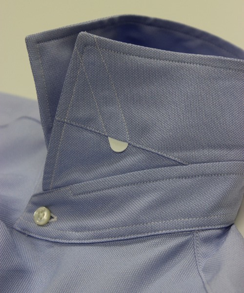 EDIFICE（エディフィス）の「COOL MAX ロイヤルオックスS/S （シャツ/ブラウス・メンズ・ホワイト/スカイブルー/ネイビー/ブルー・44/46/48）」の7枚目の写真