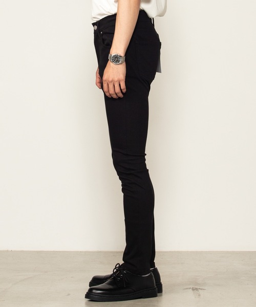 WEGO（ウィゴー）の「WEGO/アクティブストレッチスーパースキニーパンツ（チノパンツ・メンズ・ブラック・LARGE/MEDIUM）」の14枚目の写真