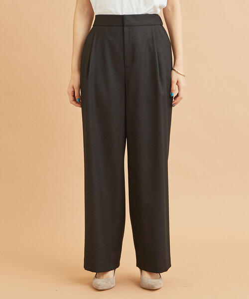 BEAUTY&YOUTH UNITED ARROWS(ビューティーアンドユースユナイテッドアローズ)の「BY∴ サキソニータックワイドパンツ◆(その他パンツ・レディース・ベージュ/ライム/ブラック・MEDIUM/SMALL/LARGE)」の14枚目の写真