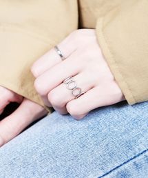 CERCA - ACCESSORIES�i�`�F���J - �A�N�Z�T���[�Y�j�́uLUON/�V���o�[925�����O�V���[�Y�i�����O�j�v