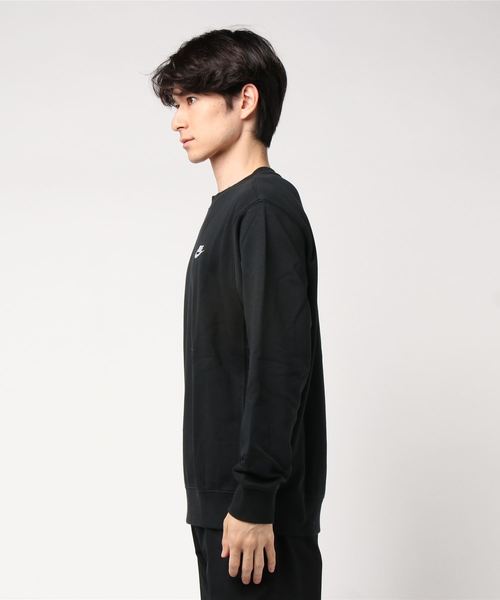 韓国 [NIKE] クラブ フレンチ テリー クルー (Black) NIKE ナイキ（NIKE）（メンズ）スウェット クラブ フレンチ