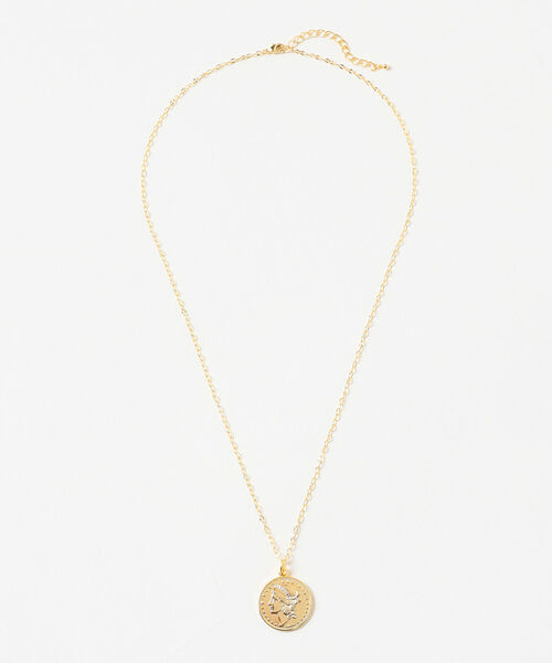 Ray BEAMS(レイビームス)の「Ray BEAMS / 女神 コイン ネックレス(ネックレス・レディース・ゴールド・ONE SIZE)」の6枚目の写真