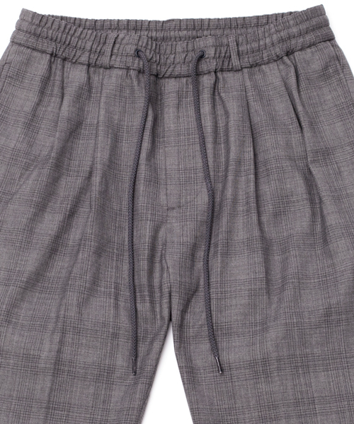 MONKEY TIME（モンキータイム）の「MT ∴ T/W シルク ジップ イージー スラックス/パンツ ◆（スラックス・メンズ・グレー・X-LARGE/LARGE/MEDIUM/SMALL）」の5枚目の写真