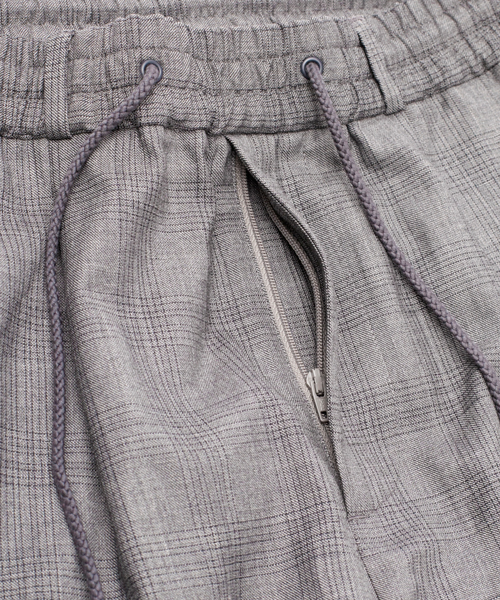 MONKEY TIME（モンキータイム）の「MT ∴ T/W シルク ジップ イージー スラックス/パンツ ◆（スラックス・メンズ・グレー・X-LARGE/LARGE/MEDIUM/SMALL）」の7枚目の写真