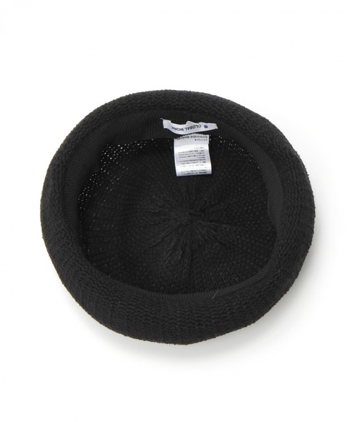 GLOBAL WORK（グローバルワーク）の「【キッズ】サーモベレー/865514（ハンチング/ベレー帽・キッズ・ブラック/ベージュ・MEDIUM/LARGE）」の7枚目の写真