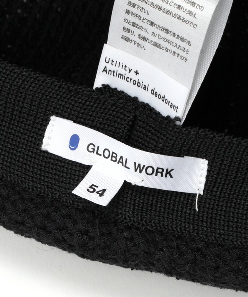 GLOBAL WORK（グローバルワーク）の「【キッズ】サーモベレー/865514（ハンチング/ベレー帽・キッズ・ブラック/ベージュ・MEDIUM/LARGE）」の4枚目の写真