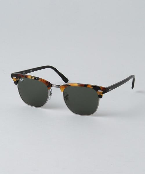 Ray-Ban（レイバン）の「＜Ray-Ban＞ CLUBMASTER/サングラス ¨（サングラス・メンズ・ブラック/その他1/その他2・フリー）」の3枚目の写真