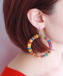misto accessories（ミストアクセサリーズ）の「ビーズフープピアス（ピアス（両耳用））」