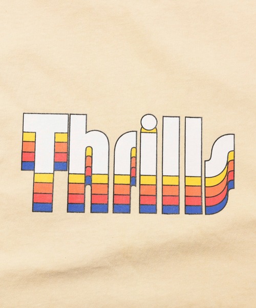 THRILLS（スリルズ）の「THRILLS × JACK & MARIE CLASSIC LOGO TEE (スリルズ クラシックロゴ Tシャツ)（Tシャツ/カットソー・メンズ・チャコールグレー/アイボリー・S/M/L/XS）」の6枚目の写真