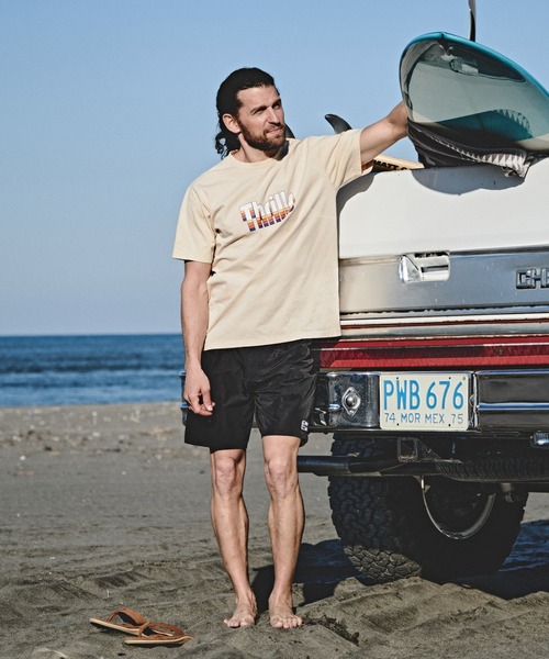 THRILLS（スリルズ）の「THRILLS × JACK & MARIE CLASSIC LOGO TEE (スリルズ クラシックロゴ Tシャツ)（Tシャツ/カットソー・メンズ・チャコールグレー/アイボリー・S/M/L/XS）」の20枚目の写真