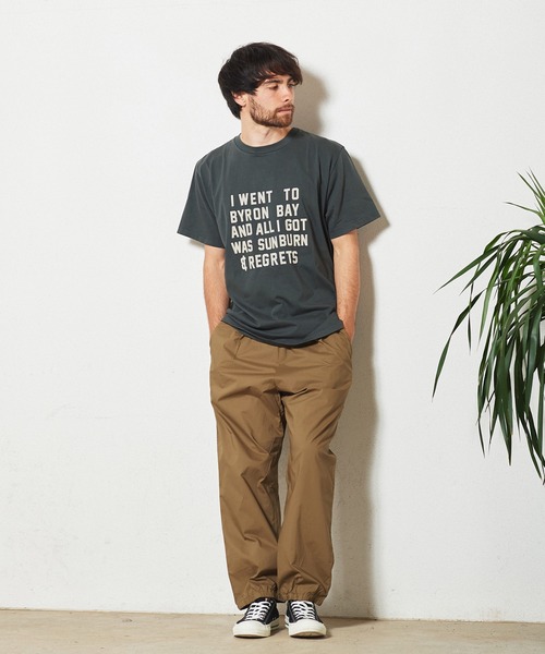 THRILLS（スリルズ）の「THRILLS × JACK & MARIE CLASSIC LOGO TEE (スリルズ クラシックロゴ Tシャツ)（Tシャツ/カットソー・メンズ・チャコールグレー/アイボリー・S/M/L/XS）」の18枚目の写真
