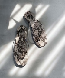 ADAM ET ROPE' | 【WEB限定】スクエアトゥビーチサンダル(サンダル)