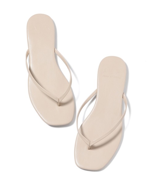 ADAM ET ROPE'（アダムエロペ）の「【一部店舗限定】スクエアトゥビーチサンダル（サンダル・レディース・ブラック/ブラック系その他/ベージュ・36/37/38）」の16枚目の写真