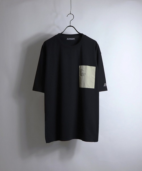 Kappa（カッパ）の「Kappa/カッパ 別注ナイロンポケット切替ビッグシルエットTシャツ（Tシャツ/カットソー・メンズ・ホワイト/ブラック/ベージュ/サックスブルー/ホワイト系その他/ブラック系その他/ホワイト系その他2/ホワイト系その他3/ホワイト系その他4/ブラック系その他2/ブラック系その他3/ブラック系その他4・M/L）」の9枚目の写真