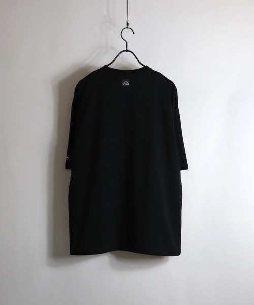 Kappa（カッパ）の「Kappa/カッパ 別注ナイロンポケット切替ビッグシルエットTシャツ（Tシャツ/カットソー・メンズ・ホワイト/ブラック/ベージュ/サックスブルー/ホワイト系その他/ブラック系その他/ホワイト系その他2/ホワイト系その他3/ホワイト系その他4/ブラック系その他2/ブラック系その他3/ブラック系その他4・M/L）」の14枚目の写真
