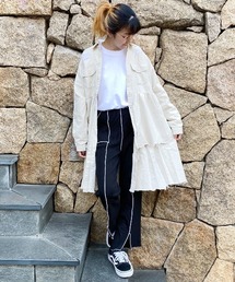 Candy Stripper | CRASH TIERED ワンピース(ワンピース)