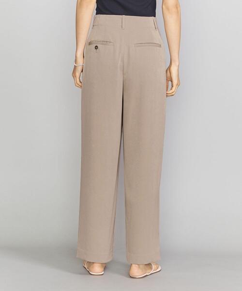 BEAUTY&YOUTH UNITED ARROWS（ビューティーアンドユースユナイテッドアローズ）の「BY ポリエステル2タックワイドパンツ о（その他パンツ・レディース・モカ/ダークブラウン/コバルトブルー・LARGE/MEDIUM/SMALL）」の19枚目の写真
