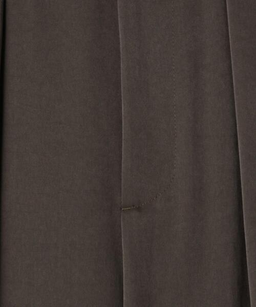 BEAUTY&YOUTH UNITED ARROWS（ビューティーアンドユースユナイテッドアローズ）の「BY ポリエステル2タックワイドパンツ о（その他パンツ・レディース・モカ/ダークブラウン/コバルトブルー・LARGE/MEDIUM/SMALL）」の9枚目の写真