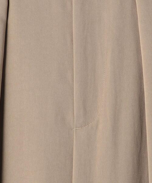 BEAUTY&YOUTH UNITED ARROWS（ビューティーアンドユースユナイテッドアローズ）の「BY ポリエステル2タックワイドパンツ о（その他パンツ・レディース・モカ/ダークブラウン/コバルトブルー・LARGE/MEDIUM/SMALL）」の11枚目の写真