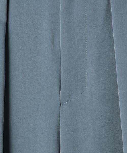 BEAUTY&YOUTH UNITED ARROWS（ビューティーアンドユースユナイテッドアローズ）の「BY ポリエステル2タックワイドパンツ о（その他パンツ・レディース・モカ/ダークブラウン/コバルトブルー・LARGE/MEDIUM/SMALL）」の6枚目の写真