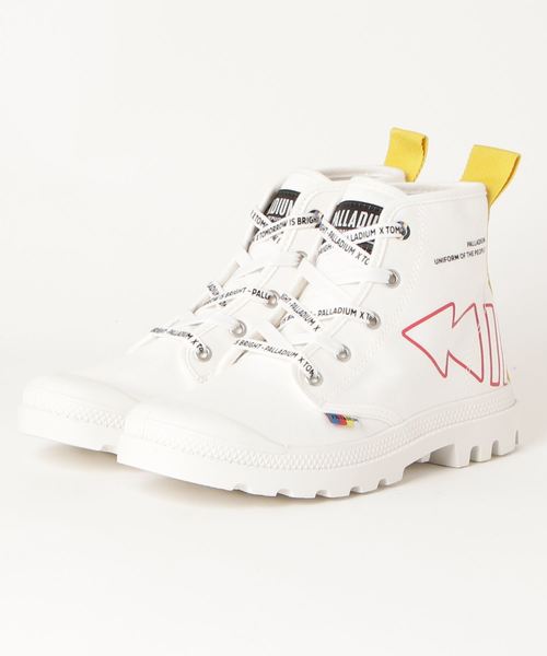 PALLADIUM(パラディウム)の「PALLADIUM/パラディウム PAMPA DARE REW FWD/パンパ デア リワインド フォワード(スニーカー・メンズ・ホワイト/ブラック/レッド・23cm/23.5cm/24cm/24.5cm/25cm/25.5cm/26cm/26.5cm/27cm/27.5cm/28cm)」の7枚目の写真