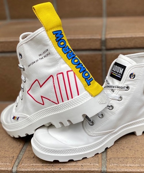 PALLADIUM(パラディウム)の「PALLADIUM/パラディウム PAMPA DARE REW FWD/パンパ デア リワインド フォワード(スニーカー・メンズ・ホワイト/ブラック/レッド・23cm/23.5cm/24cm/24.5cm/25cm/25.5cm/26cm/26.5cm/27cm/27.5cm/28cm)」の12枚目の写真