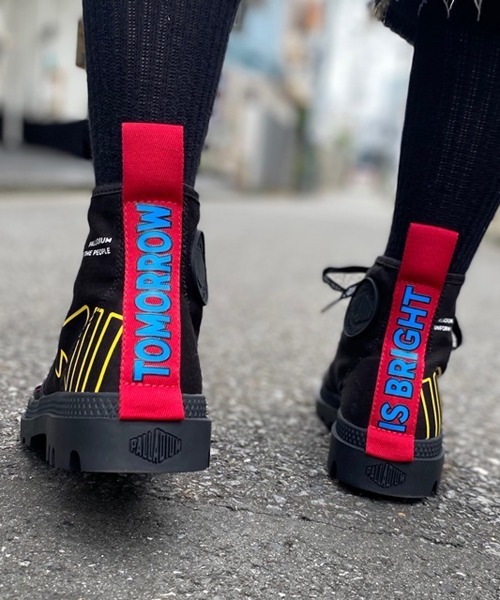 PALLADIUM(パラディウム)の「PALLADIUM/パラディウム PAMPA DARE REW FWD/パンパ デア リワインド フォワード(スニーカー・メンズ・ホワイト/ブラック/レッド・23cm/23.5cm/24cm/24.5cm/25cm/25.5cm/26cm/26.5cm/27cm/27.5cm/28cm)」の15枚目の写真