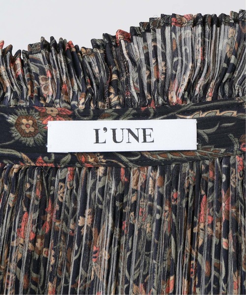 VERMEIL par iena(ヴェルメイユパーイエナ)の「【L'UNE/リュンヌ】Pleated Dress(ワンピース)」 WEAR