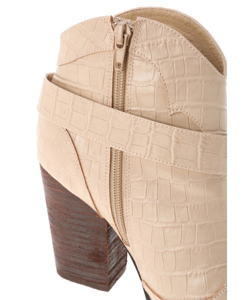 ALEXIA STAM（アリシアスタン）の「Original Buckle Short Boots/オリジナルバックルショートブーツ（ブーツ・レディース・アイボリー/グレイッシュベージュ・S/M/L）」の6枚目の写真