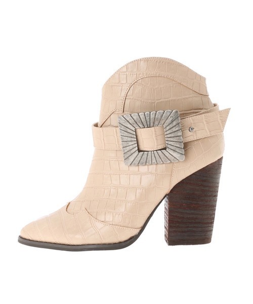 ALEXIA STAM（アリシアスタン）の「Original Buckle Short Boots/オリジナルバックルショートブーツ（ブーツ・レディース・アイボリー/グレイッシュベージュ・S/M/L）」の5枚目の写真