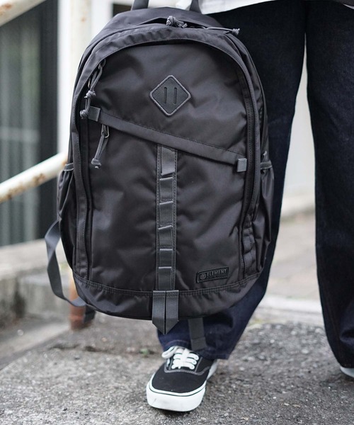 ELEMENT(エレメント)の「ELEMENT メンズ CYPRESS BPK バッグ【2020年秋冬モデル】/エレメント バックパック リュックサック(バックパック/リュック・メンズ・ブラック/インディゴブルー/ブラック系その他・FREE)」の2枚目の写真