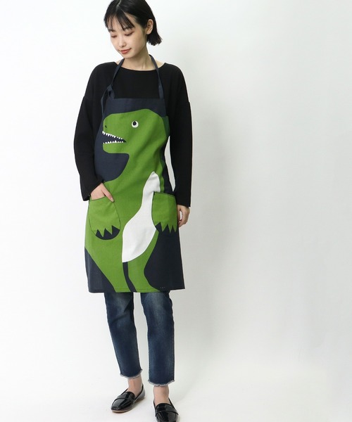 FRIENDSHILL / フレンズヒル ショートエプロン アニマル柄 ・・ FRH