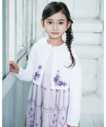 BeBe（ベベ）の「BeBe/ボレロ ＋  レース 刺繍 ワンピース セット （110～130cm）（セットアップ・キッズ）」