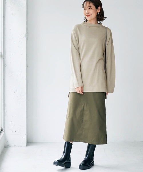 ROPE' PICNIC(ロペピクニック)の「ラメ裏毛トップス(その他トップス・レディース・カーキ/ライトグリーン/グレー系その他/ベージュ系その他2・38)」の10枚目の写真