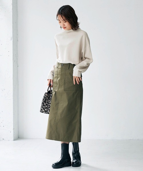 ROPE' PICNIC(ロペピクニック)の「ラメ裏毛トップス(その他トップス・レディース・カーキ/ライトグリーン/グレー系その他/ベージュ系その他2・38)」の6枚目の写真