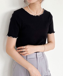 EPIMI E'PIMMY | メローフリルカットソープルオーバー(Tシャツ/カットソー)