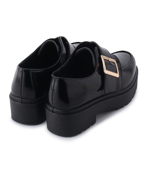 cs T&P(シーエスティーアンドピー)の「バックル付きマニッシュ(パンプス・レディース・ブラック/ブラック系1/ダークブラウン/ブラック系8・M/S/LL/L)」の7枚目の写真