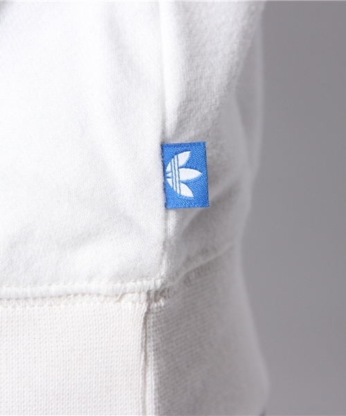 adidas Originals（アディダスオリジナルス）の「アディダス オリジナルス ロゴ クルースウェット LOGO CREW SWEAT M69756（スウェット・レディース・ホワイト/ブラック・X-SMALL/MEDIUM/SMALL）」の9枚目の写真