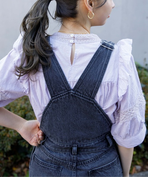 flower（フラワー）の「エデンレースブラウス（シャツ/ブラウス・レディース・ホワイト/グレー/ブルー/ラベンダー・FREE）」の14枚目の写真
