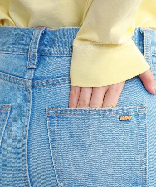 JET（ジェット）の「◆【ウォッシャブル】14.0ozフレアラインデニムパンツ（デニムパンツ・レディース・ライトブルー/ネイビー・23/24/25/26/27/28）」の17枚目の写真